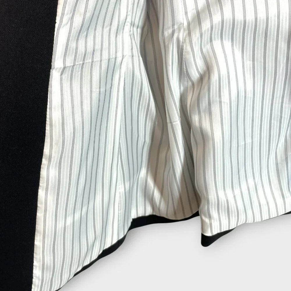 Black Blazer from 1 State Sz 10 Officecore Classic Lined NWOT - Picture 6 of 7